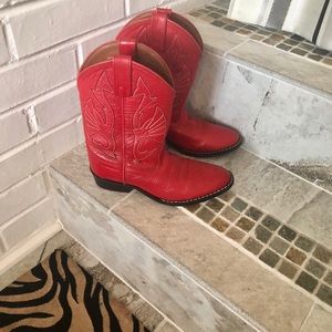 red cowgirl boots kids